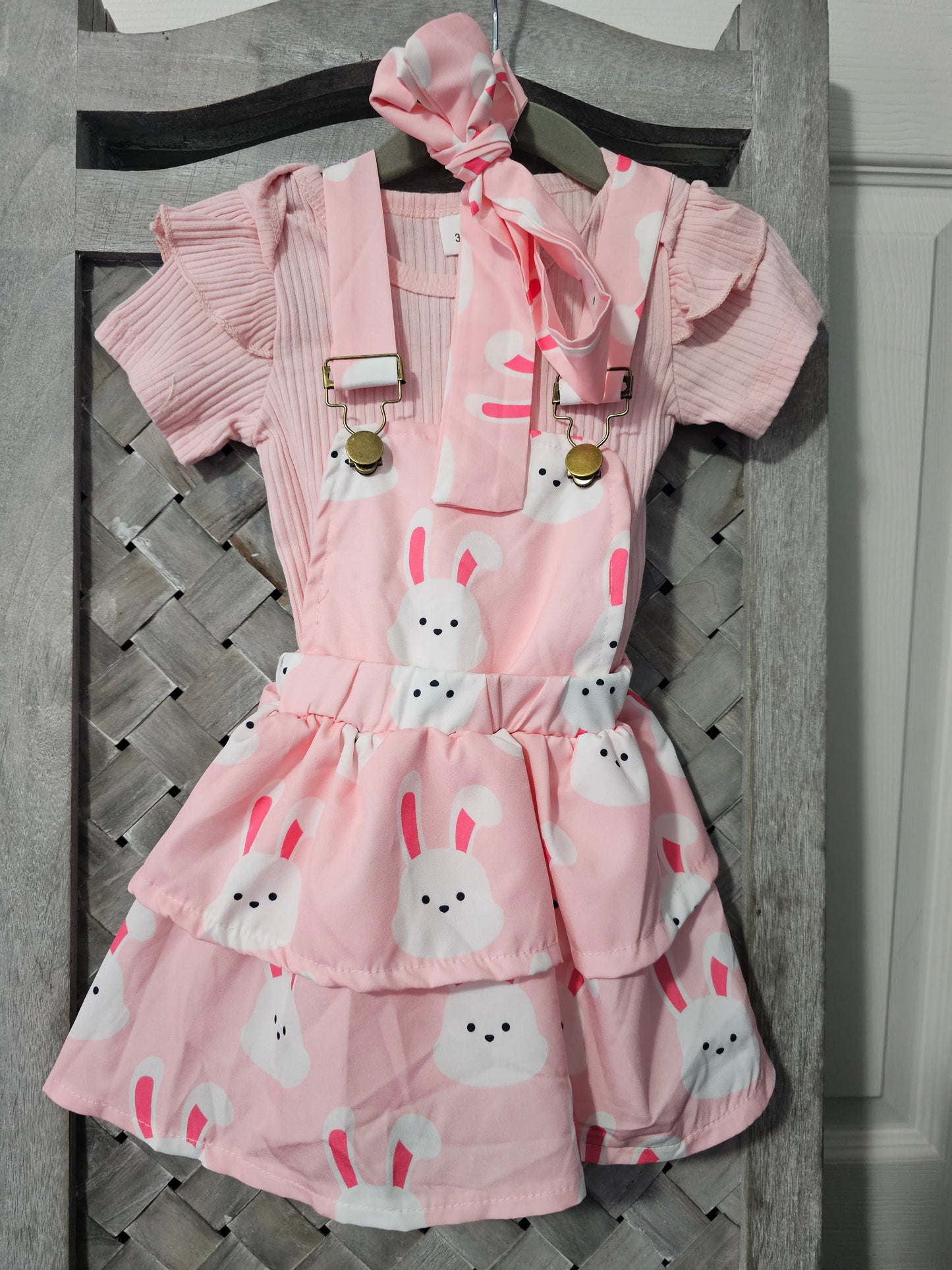 Pink bunny jumper