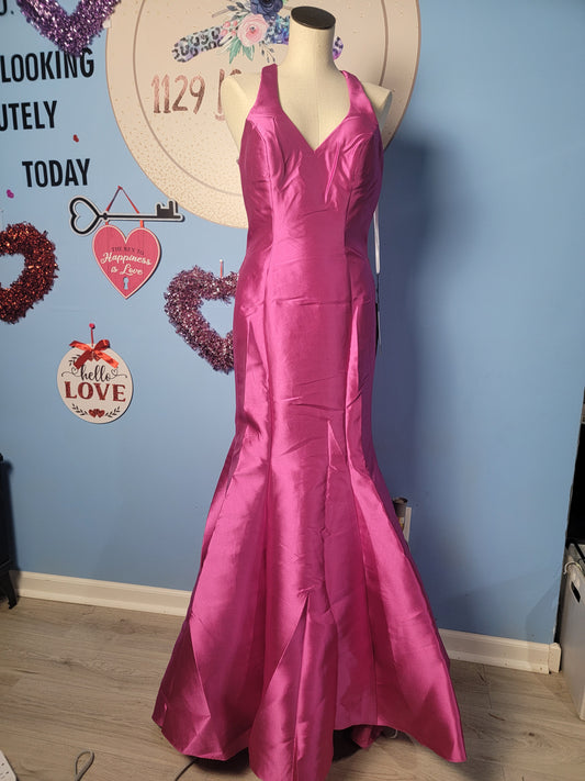 Fushia Mermaid dress