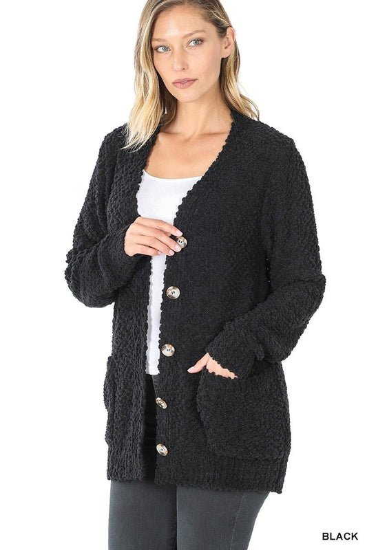 Popcorn Soft Cardigan