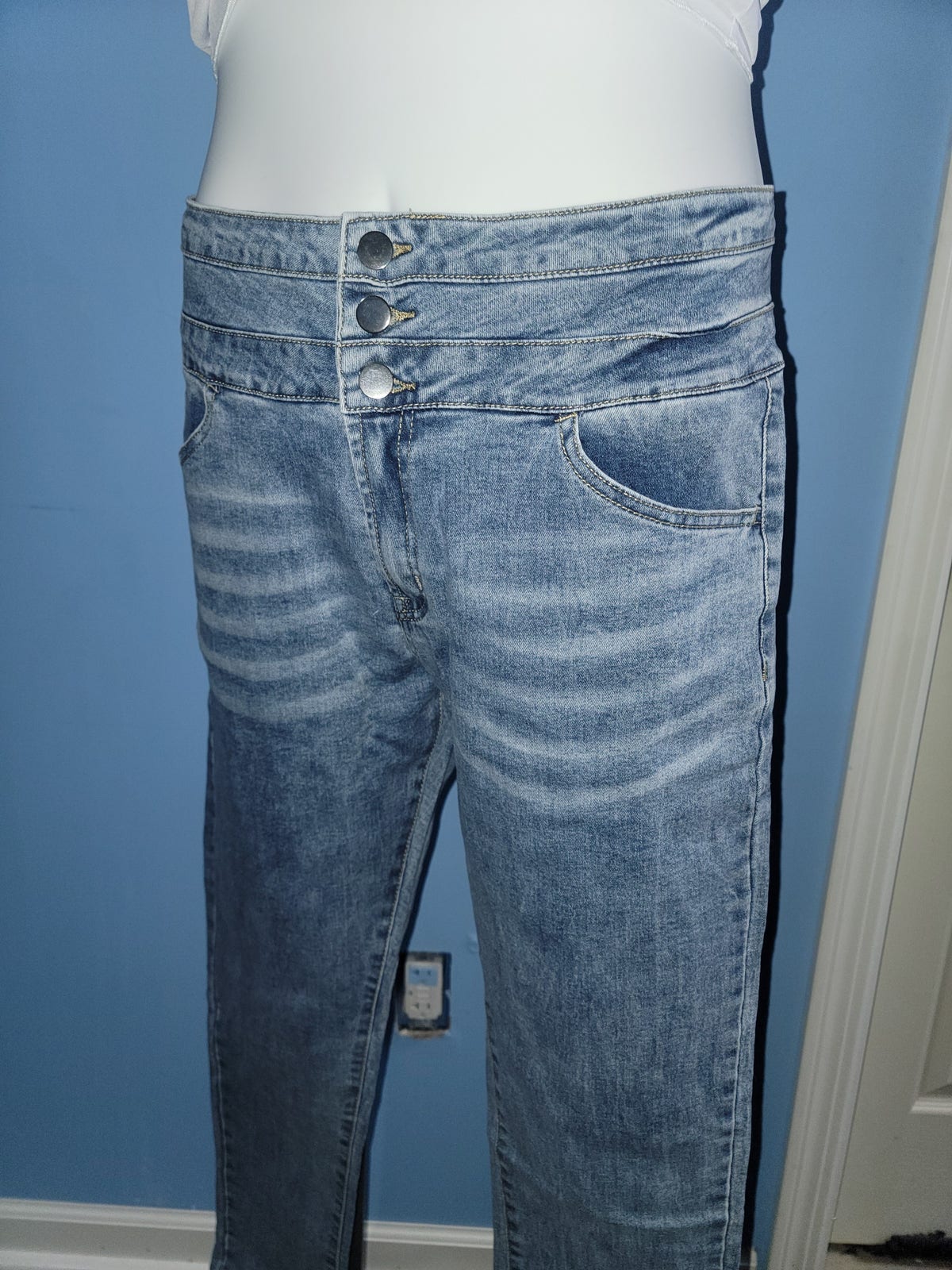 Button Fly Jeans