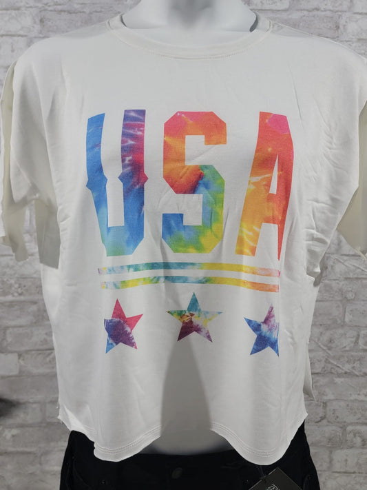 USA Crop T-shirt